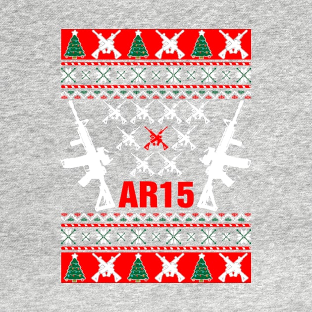 AR 15 Gun Ugly Christmas Model by D3monic